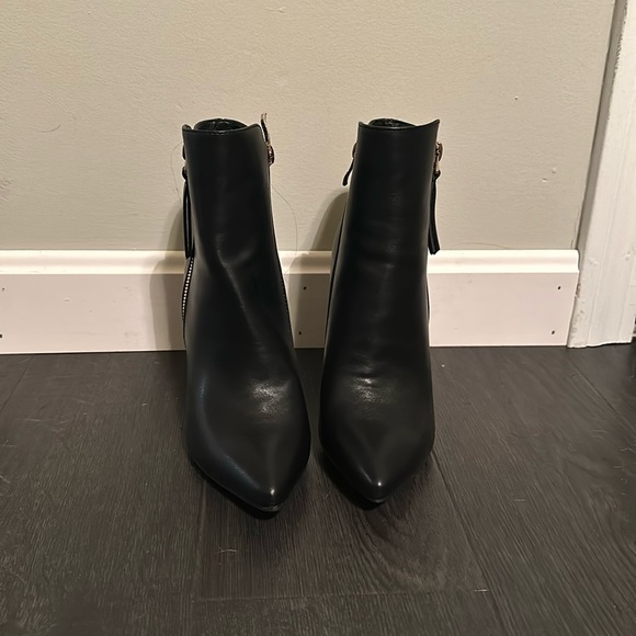 NWOT black stiletto booties - Picture 1 of 5